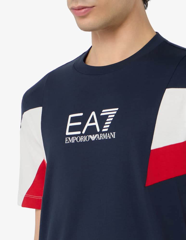 rinascente EA7 Logo block t-shirt
