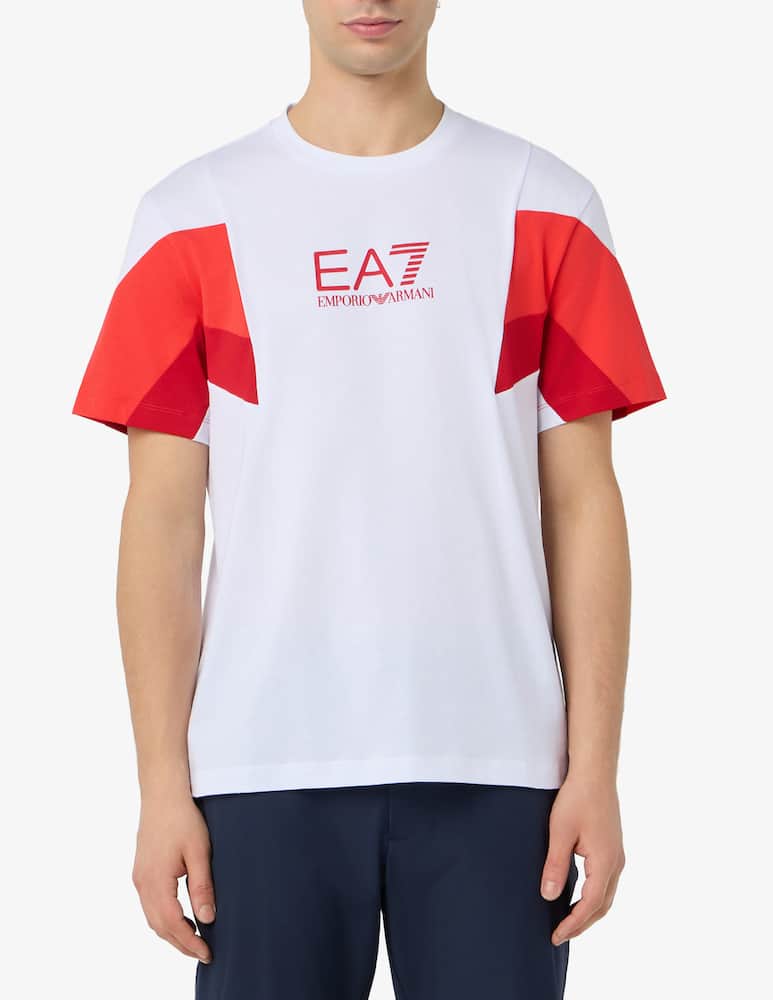 rinascente EA7 Logo block t-shirt