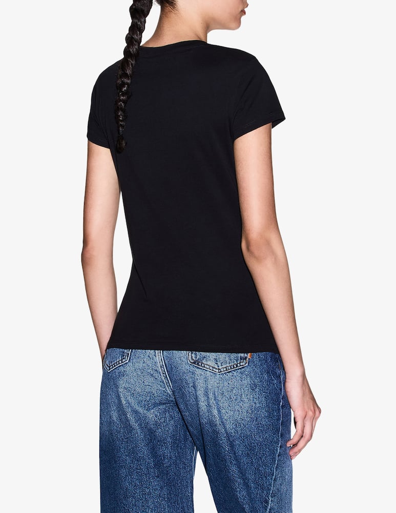 rinascente Armani Exchange Logo stones t-shirt