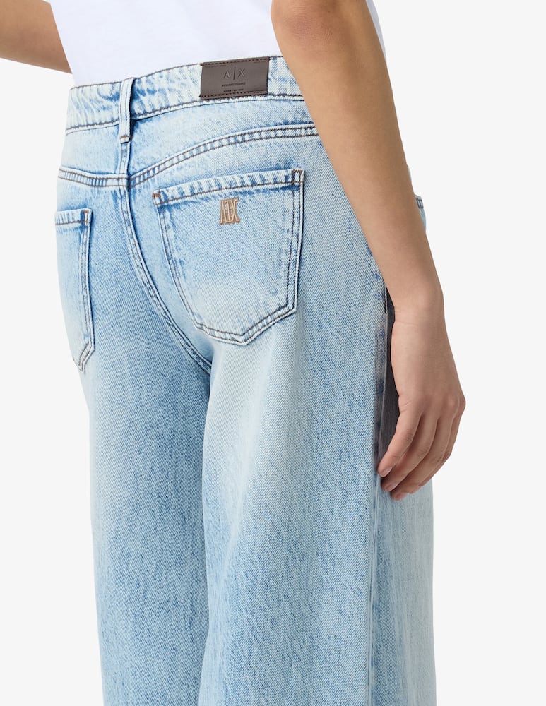 rinascente Armani Exchange Bootcut loose jeans