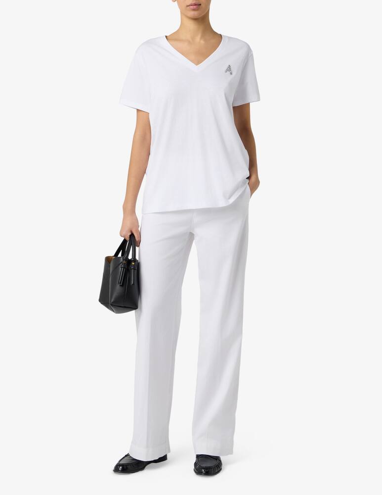 Armani Exchange V neck t-shirt with logo - picture 2 Armani Exchange V neck t-shirt with logo - picture 2