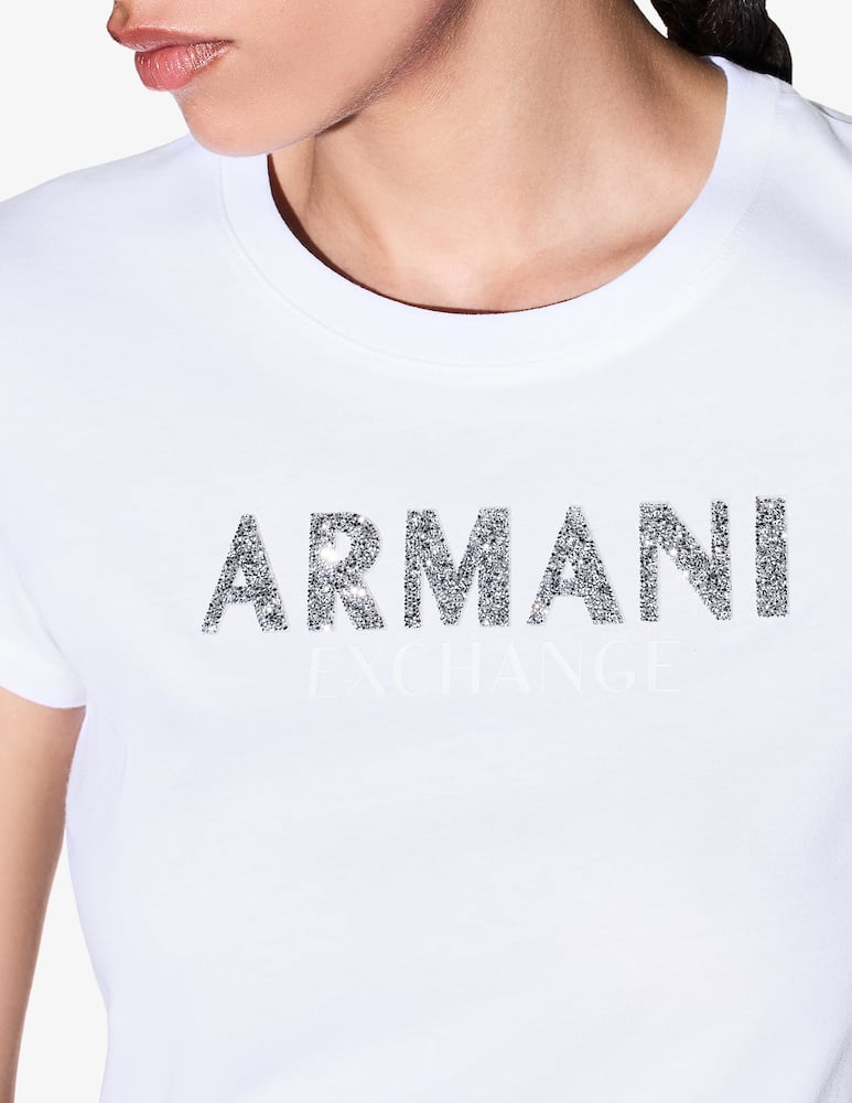 Armani Exchange Logo t-shirt - picture 4