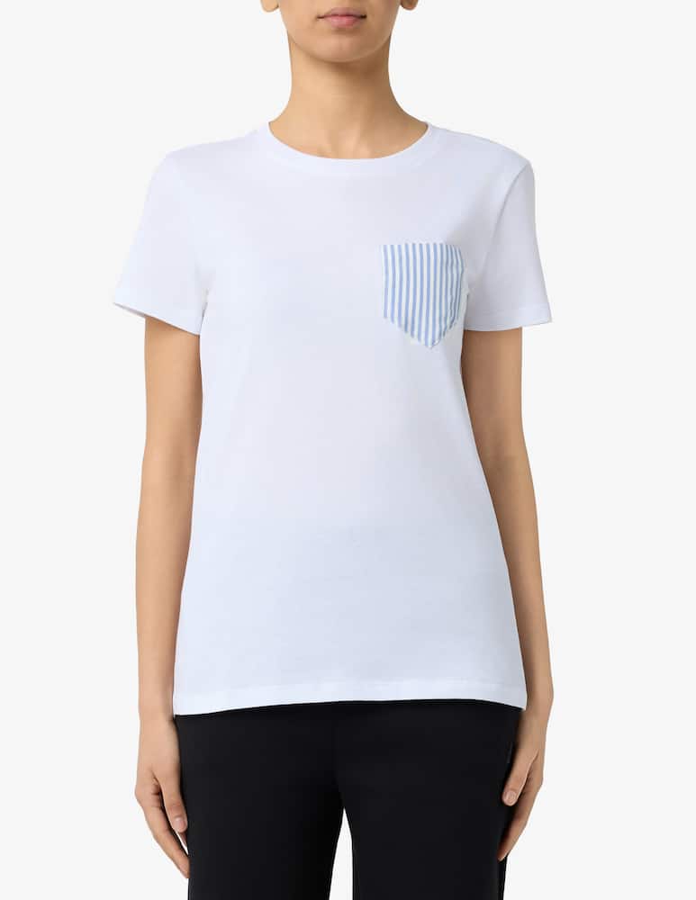 rinascente Armani Exchange Striped pocket t-shirt