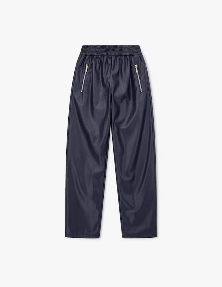 rinascente Armani Exchange Pantaloni jogger similpelle