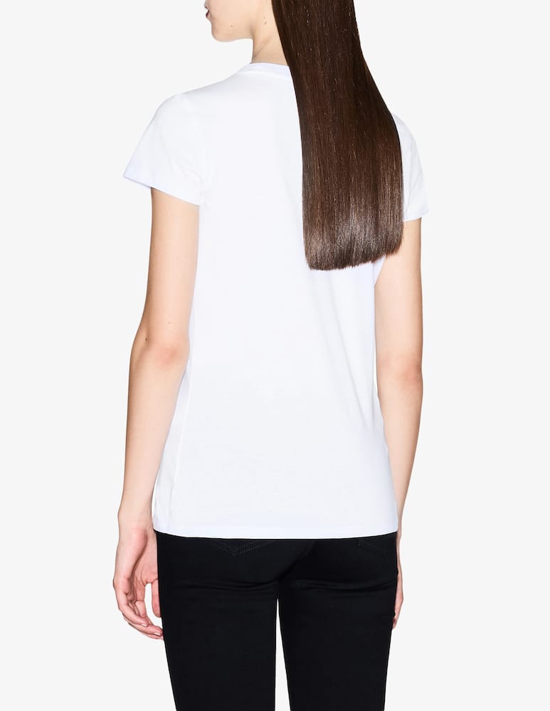 rinascente Armani Exchange Logo crystal t-shirt