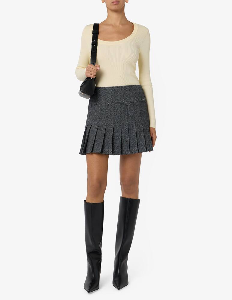 rinascente Armani Exchange Minigonna a pieghe