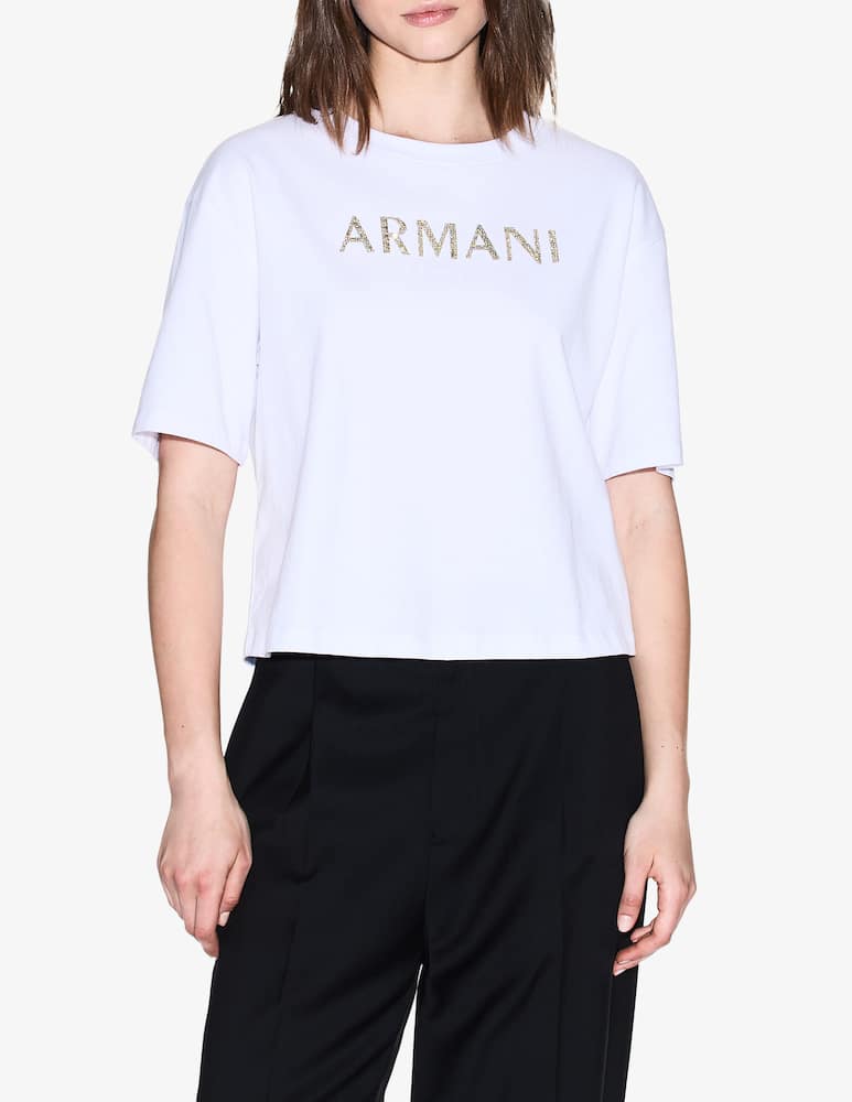 rinascente Armani Exchange Boxy logo t-shirt