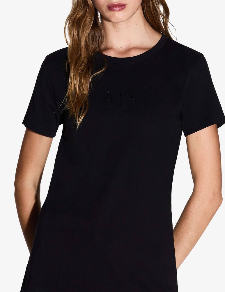 rinascente Armani Exchange Logo cotton t-shirt