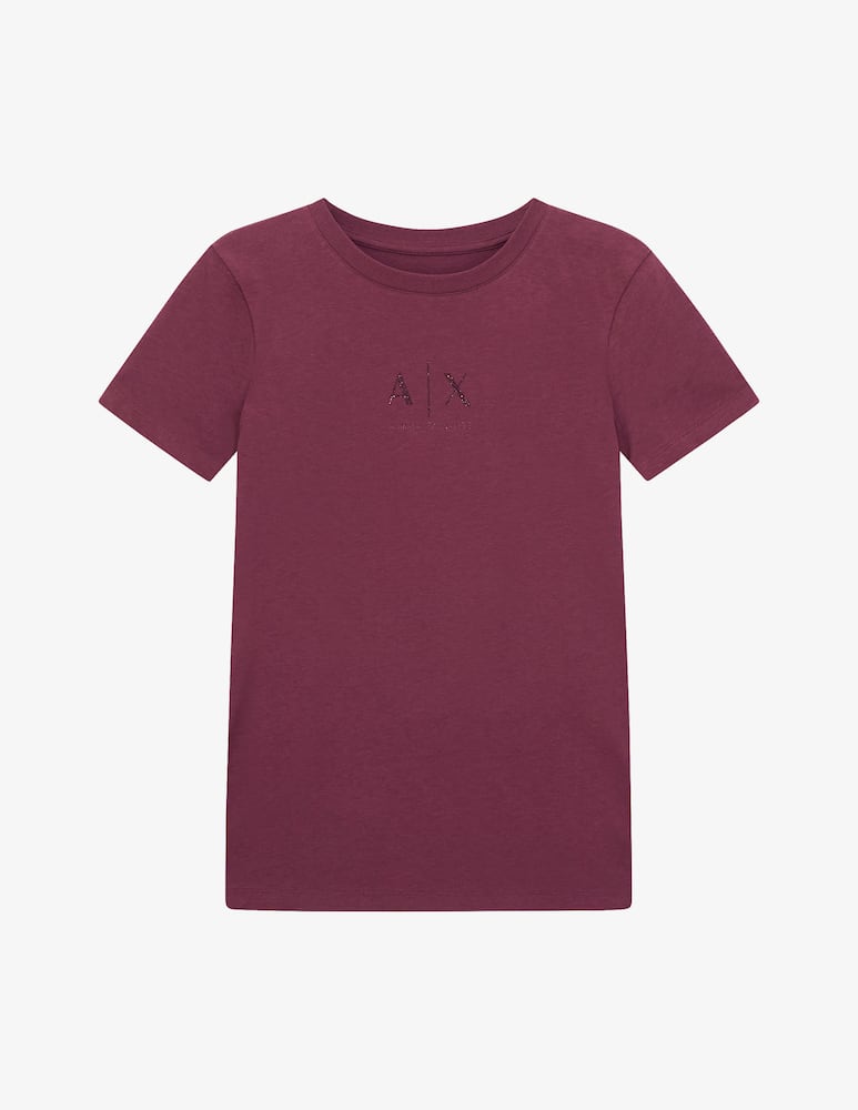 rinascente Armani Exchange Logo brilliance t-shirt