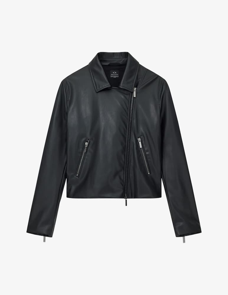 rinascente Armani Exchange Faux-leather jacket