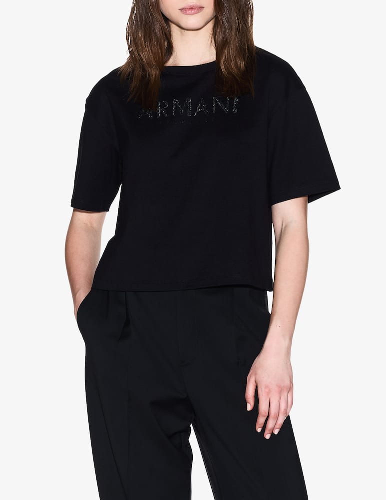 rinascente Armani Exchange Boxy logo t-shirt