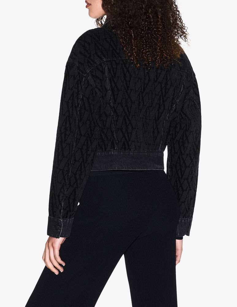 rinascente Armani Exchange Jacquard denim jacket