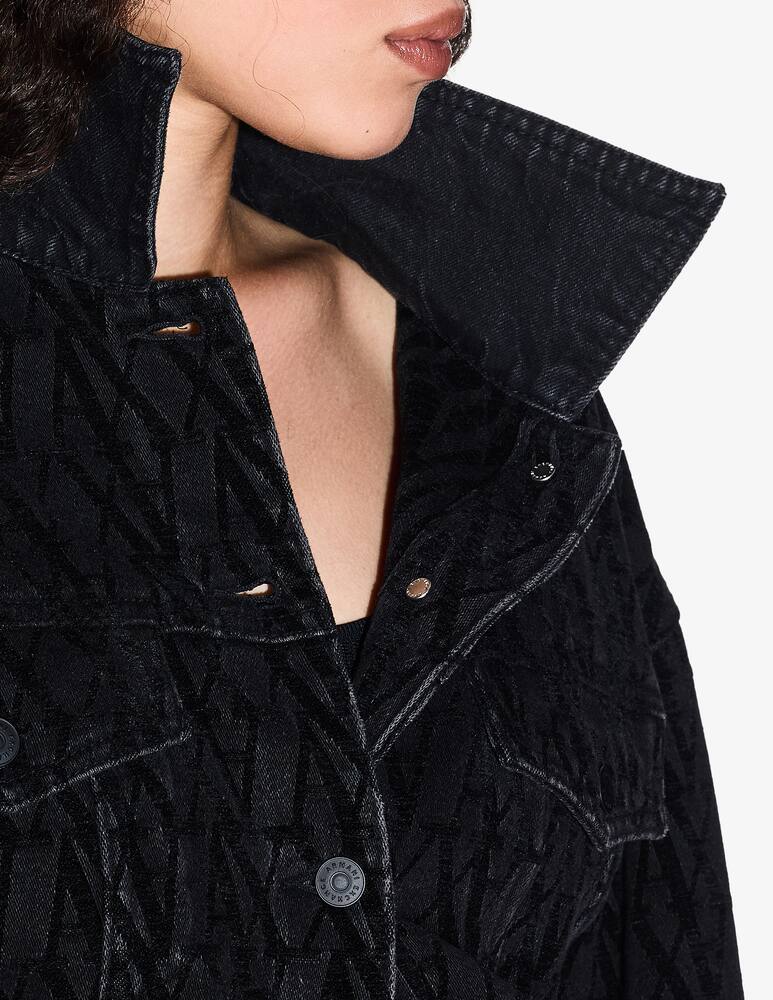 rinascente Armani Exchange Jacquard denim jacket