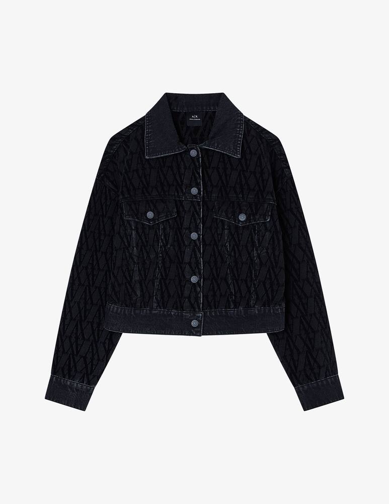 rinascente Armani Exchange Jacquard denim jacket