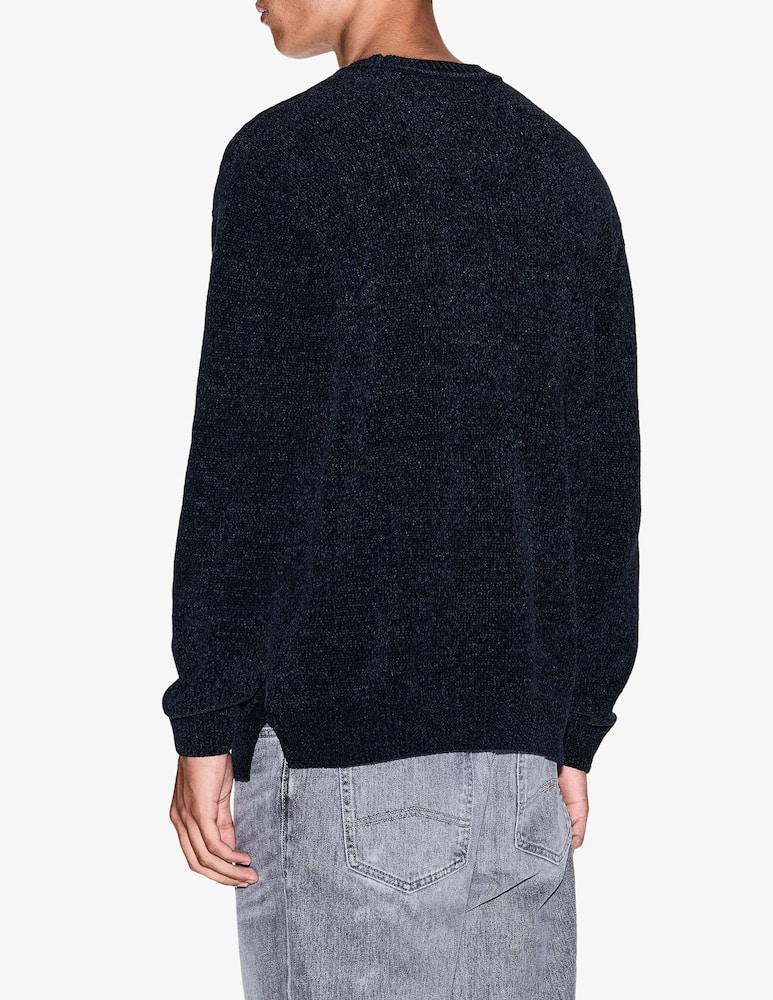 rinascente Armani Exchange Maglia mezza zip costina