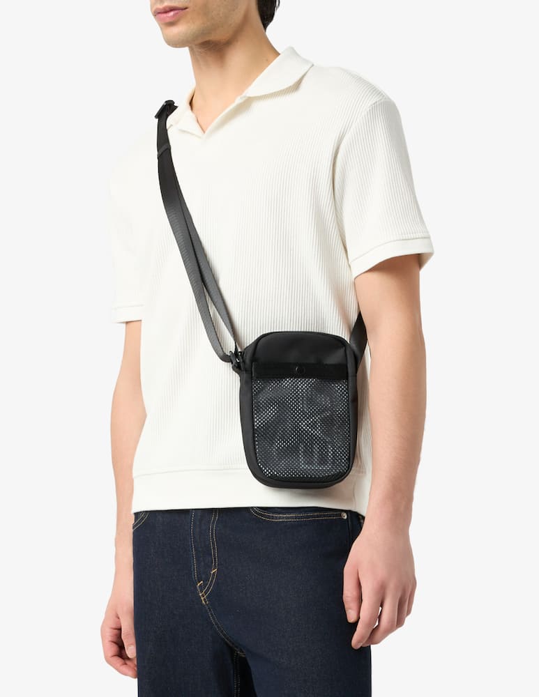 rinascente EA7 Mesh crossbody sling bag