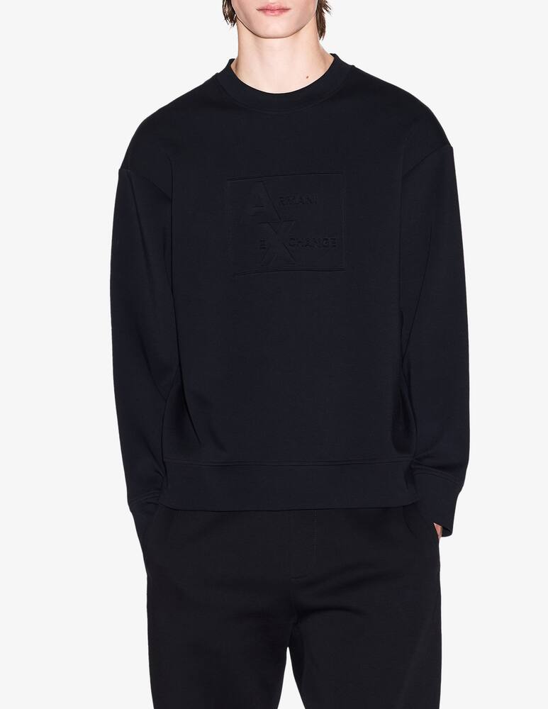 Armani Exchange Felpa cotone stretch Armani - immagine 1 Armani Exchange Felpa cotone stretch Armani - immagine 1