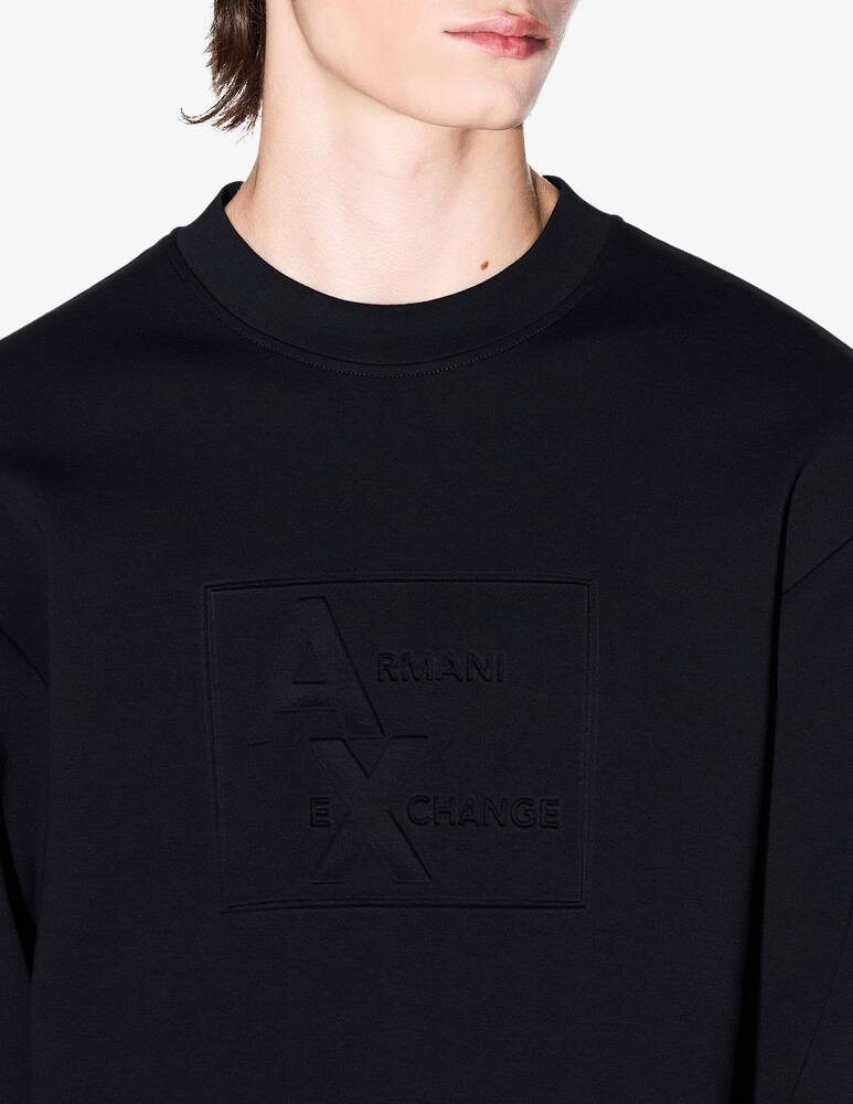Armani Exchange Felpa cotone stretch Armani - immagine 3 Armani Exchange Felpa cotone stretch Armani - immagine 3