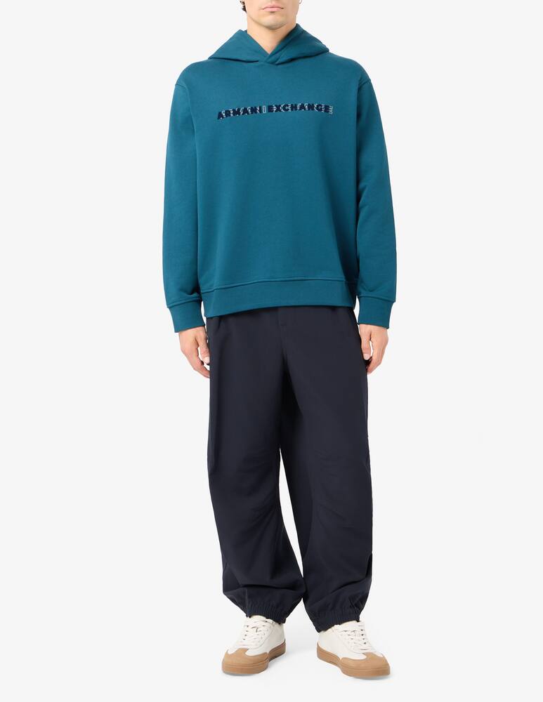 rinascente Armani Exchange Felpa cappuccio logo grande