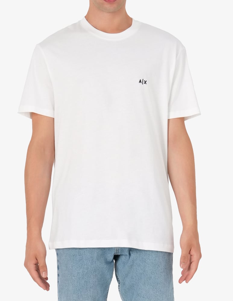 rinascente Armani Exchange T-shirt con loghino ricamato