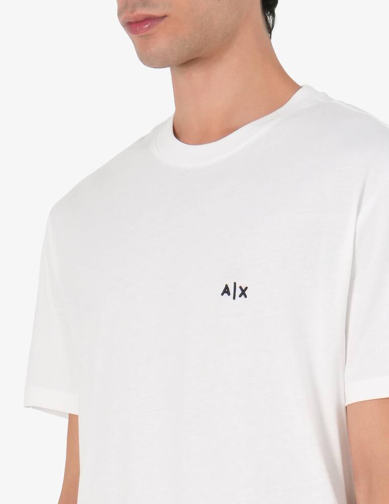 rinascente Armani Exchange T-shirt con loghino ricamato