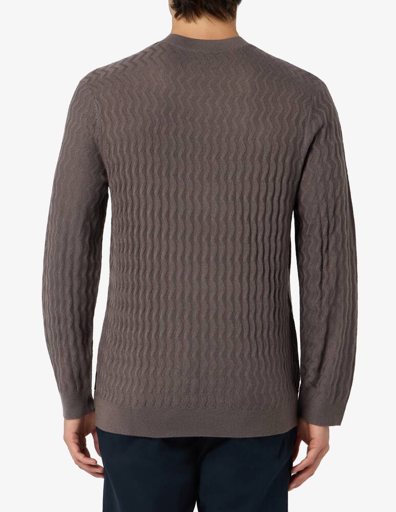 rinascente Armani Exchange Maglia zig zag in lana