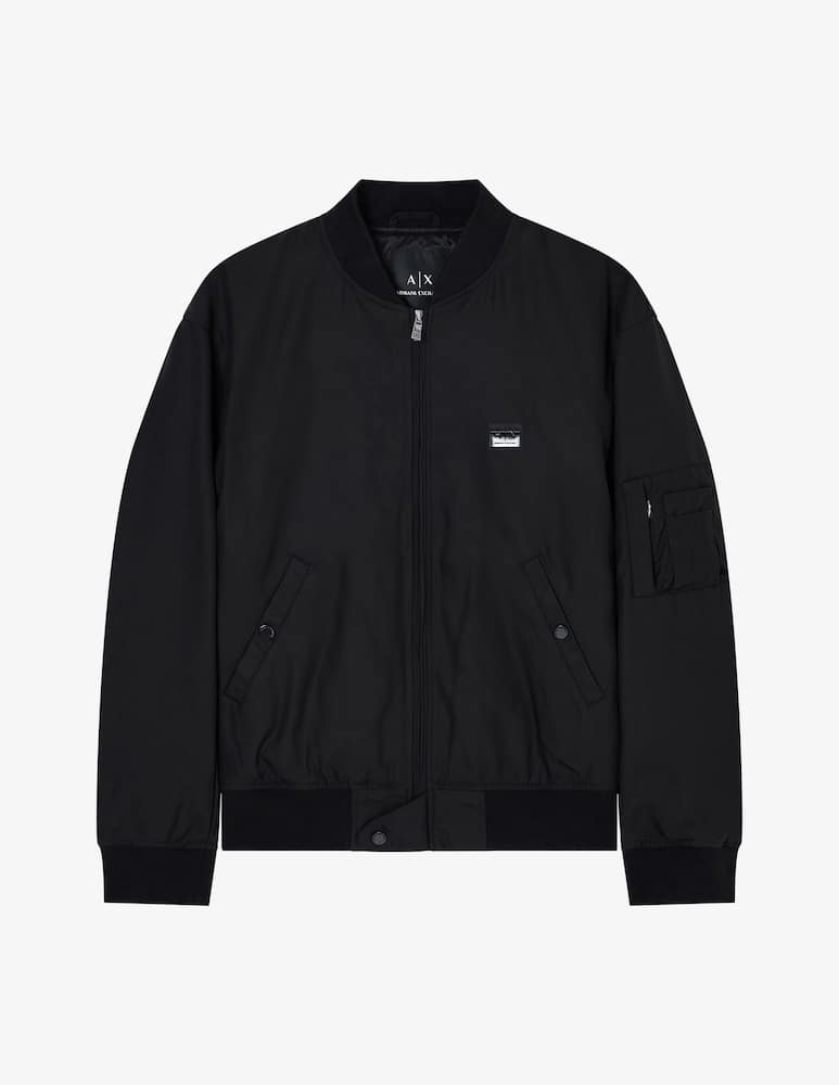 Armani Exchange Bomber poly twill jacket - picture 5 Armani Exchange Bomber poly twill jacket - picture 5