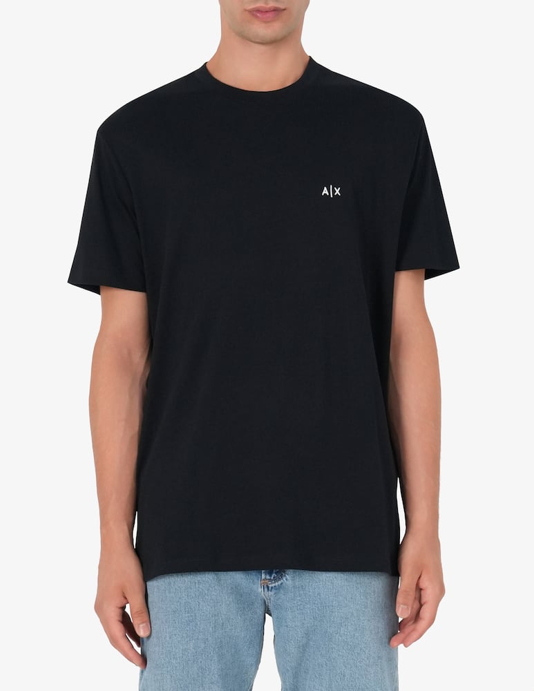 rinascente Armani Exchange Embroidered logo t-shirt