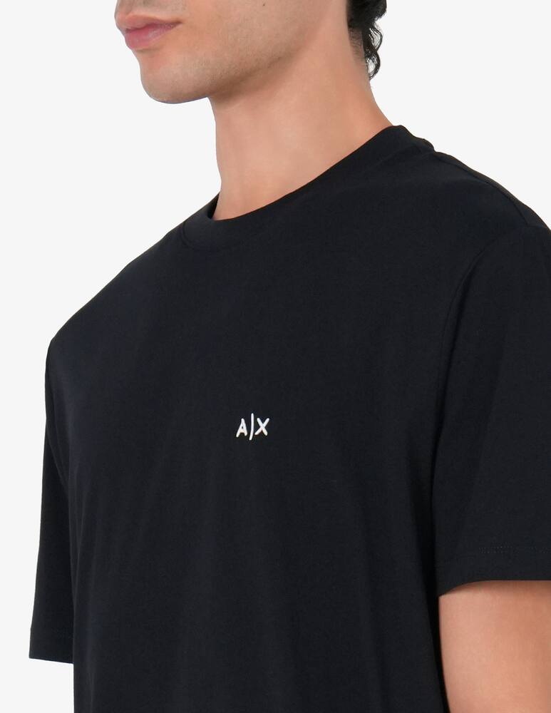 rinascente Armani Exchange Embroidered logo t-shirt