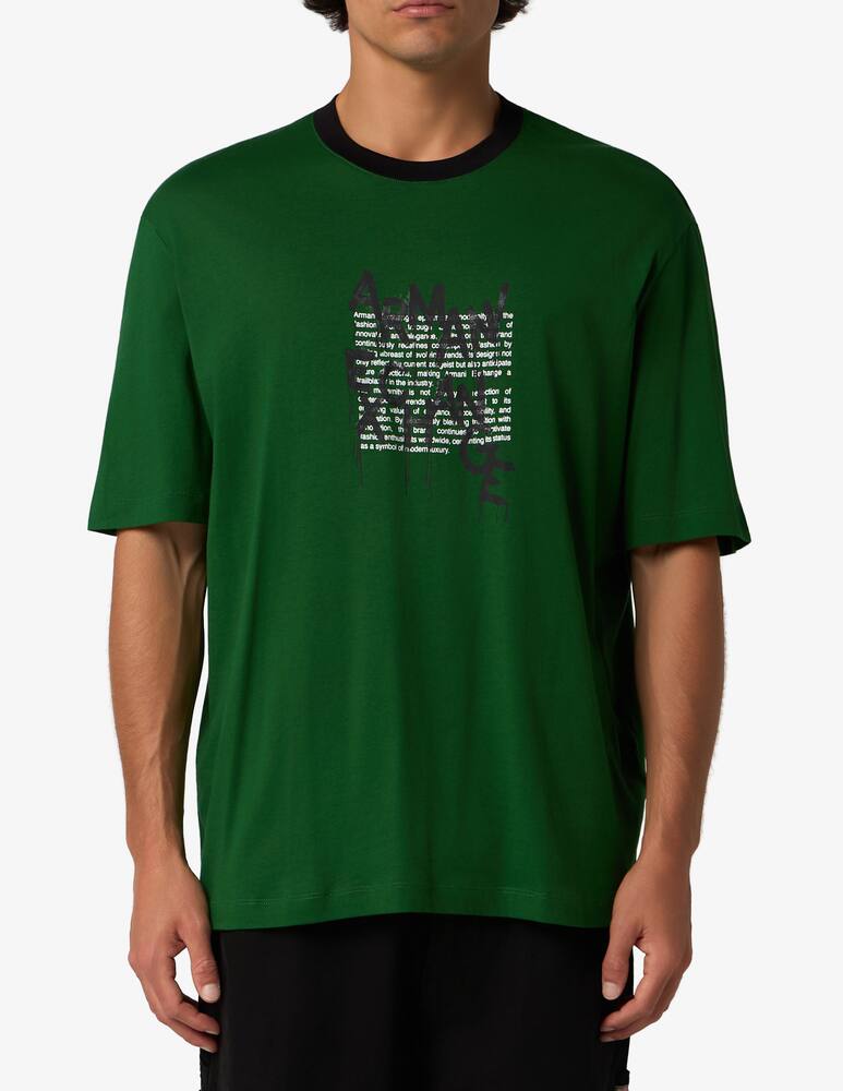 rinascente Armani Exchange T-shirt graffiti