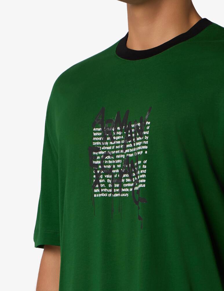 rinascente Armani Exchange T-shirt graffiti