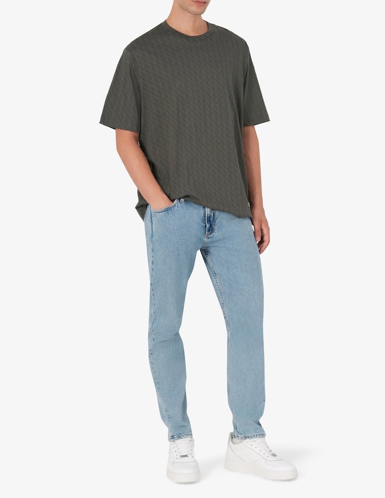 rinascente Armani Exchange T-shirt jacquard cotone