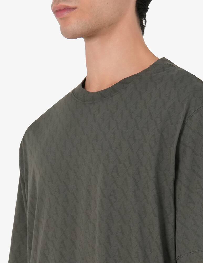 rinascente Armani Exchange T-shirt jacquard cotone