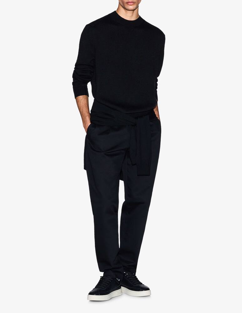 rinascente Armani Exchange Maglia girocollo in lana e cotone