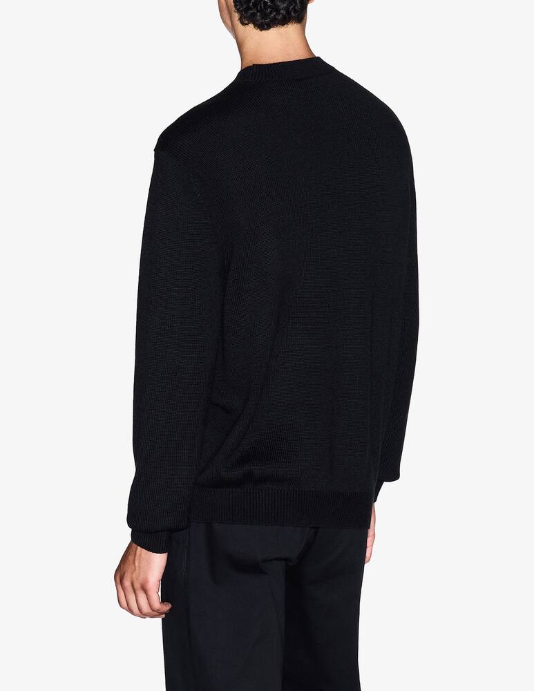 rinascente Armani Exchange Maglia girocollo in lana e cotone