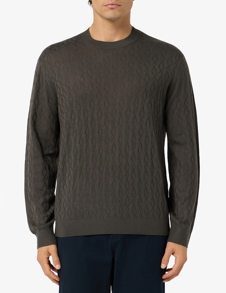 rinascente Armani Exchange Maglione jacquard in lana
