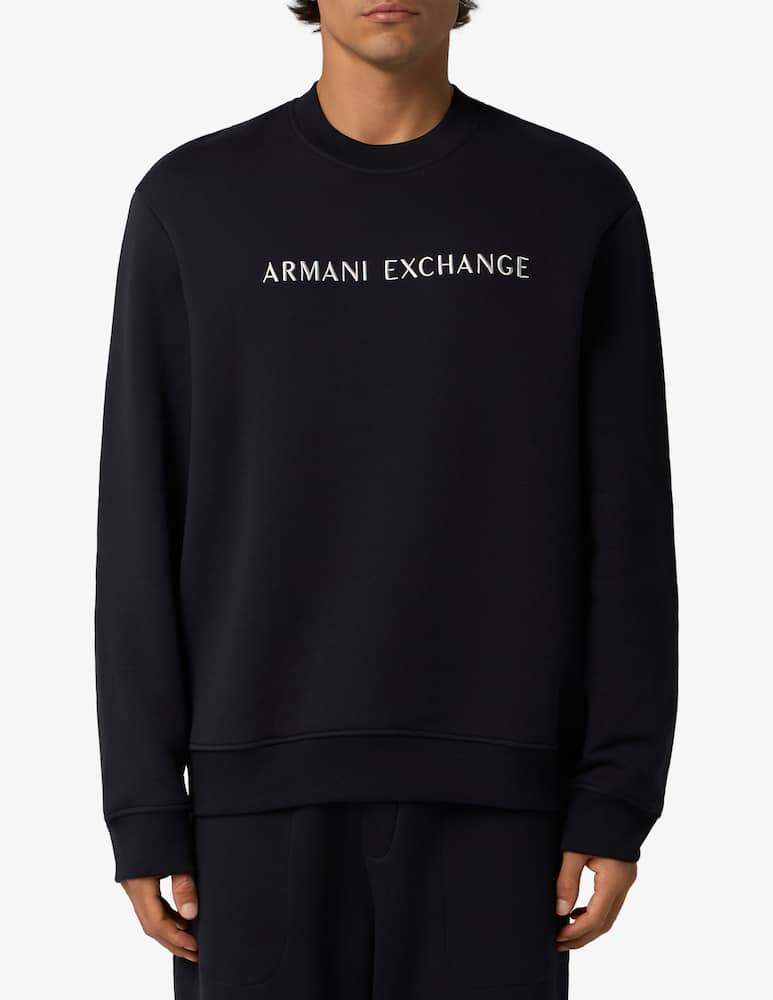 rinascente Armani Exchange Felpa in pile con logo