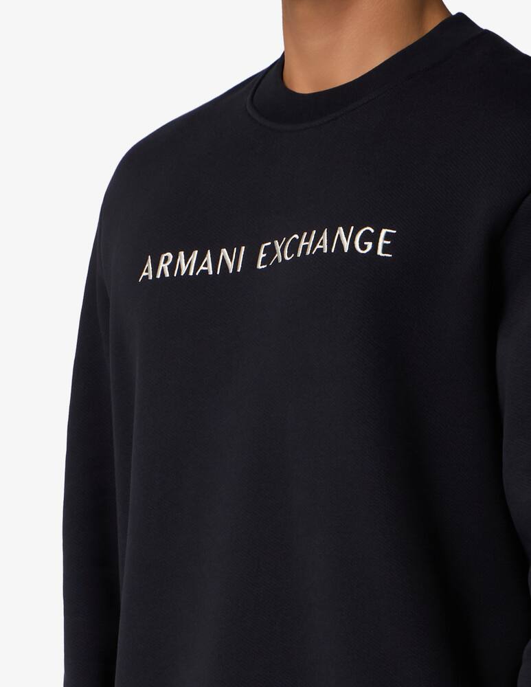 rinascente Armani Exchange Felpa in pile con logo