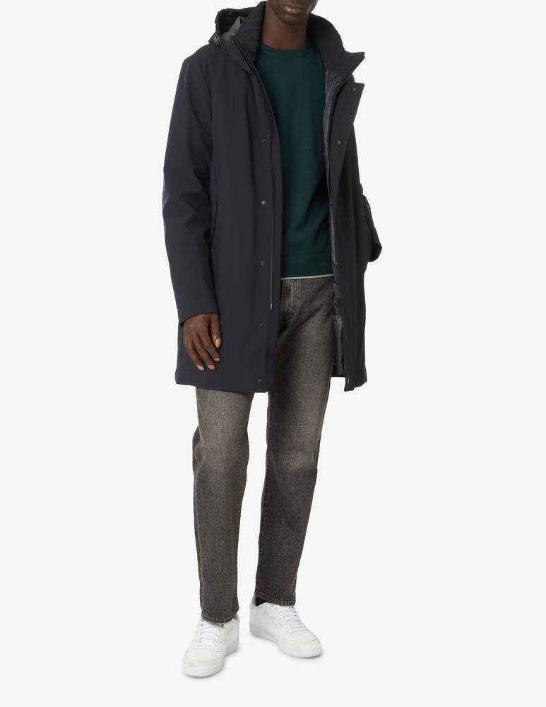 rinascente Armani Exchange Cotton and cashmere crewneck jumper - bottle green