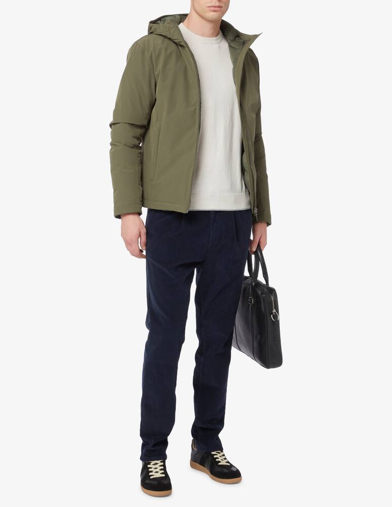 Armani Exchange Cotton and cashmere crewneck jumper - sand - picture 2