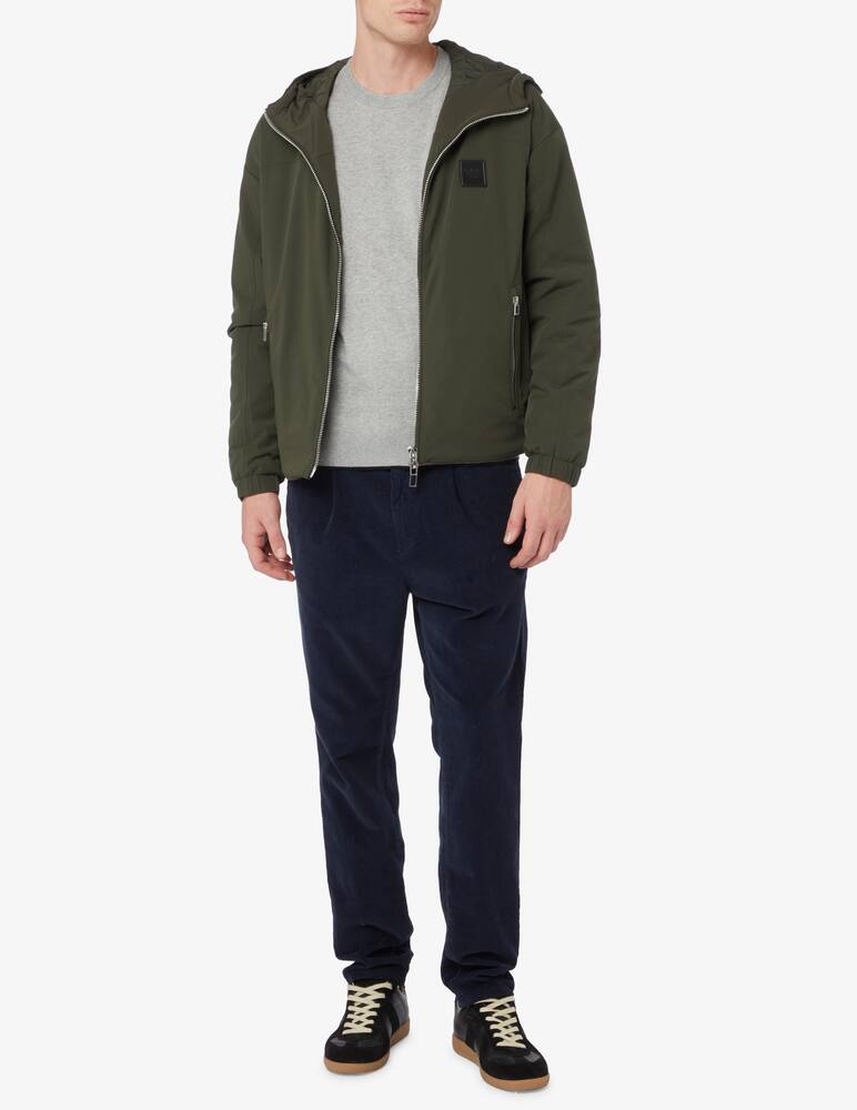 rinascente Armani Exchange Maglia girocollo in cotone e cashmere - grigio chiaro