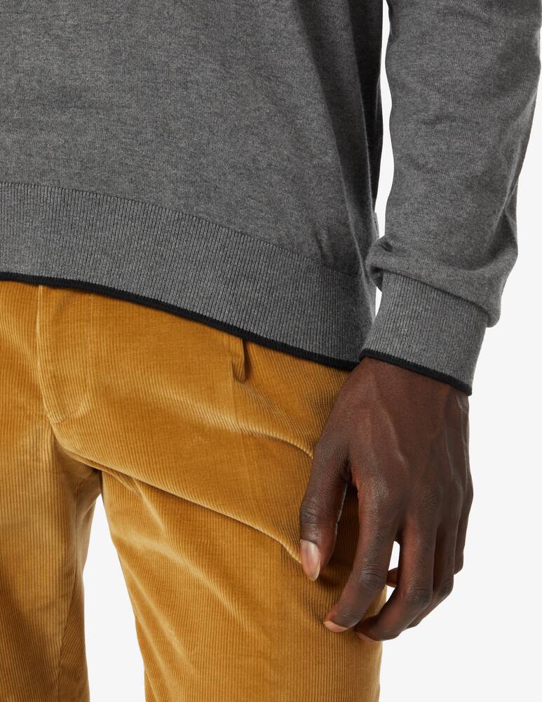 rinascente Armani Exchange Cotton and cashmere crewneck jumper - dark grey