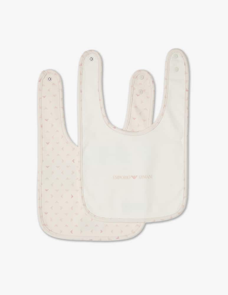 Emporio Armani Set di 2 bavaglini con stampa - immagine 1 Emporio Armani Set di 2 bavaglini con stampa - immagine 1