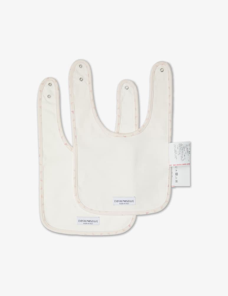Emporio Armani Set di 2 bavaglini con stampa - immagine 2 Emporio Armani Set di 2 bavaglini con stampa - immagine 2