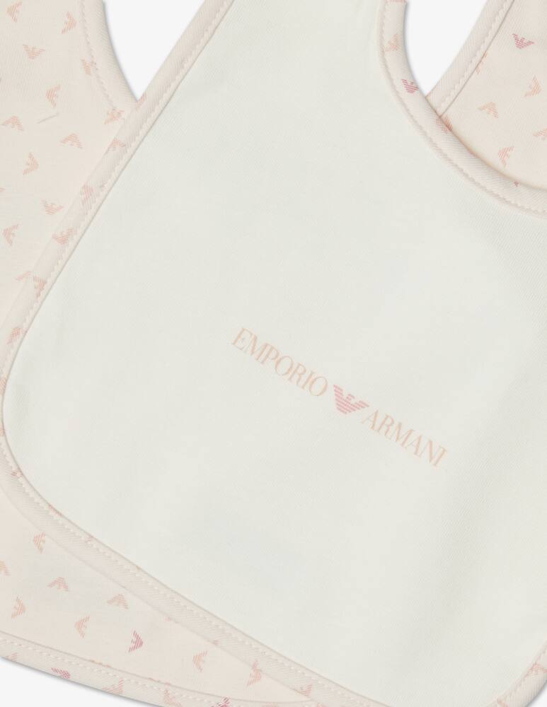 rinascente Emporio Armani Set di 2 bavaglini con stampa