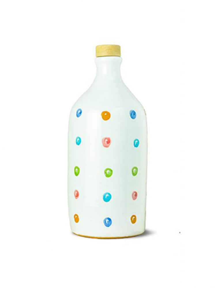 Antico Frantoio Muraglia Orcio Olio in ceramica Pois 500ml - immagine 1 Antico Frantoio Muraglia Orcio Olio in ceramica Pois 500ml - immagine 1