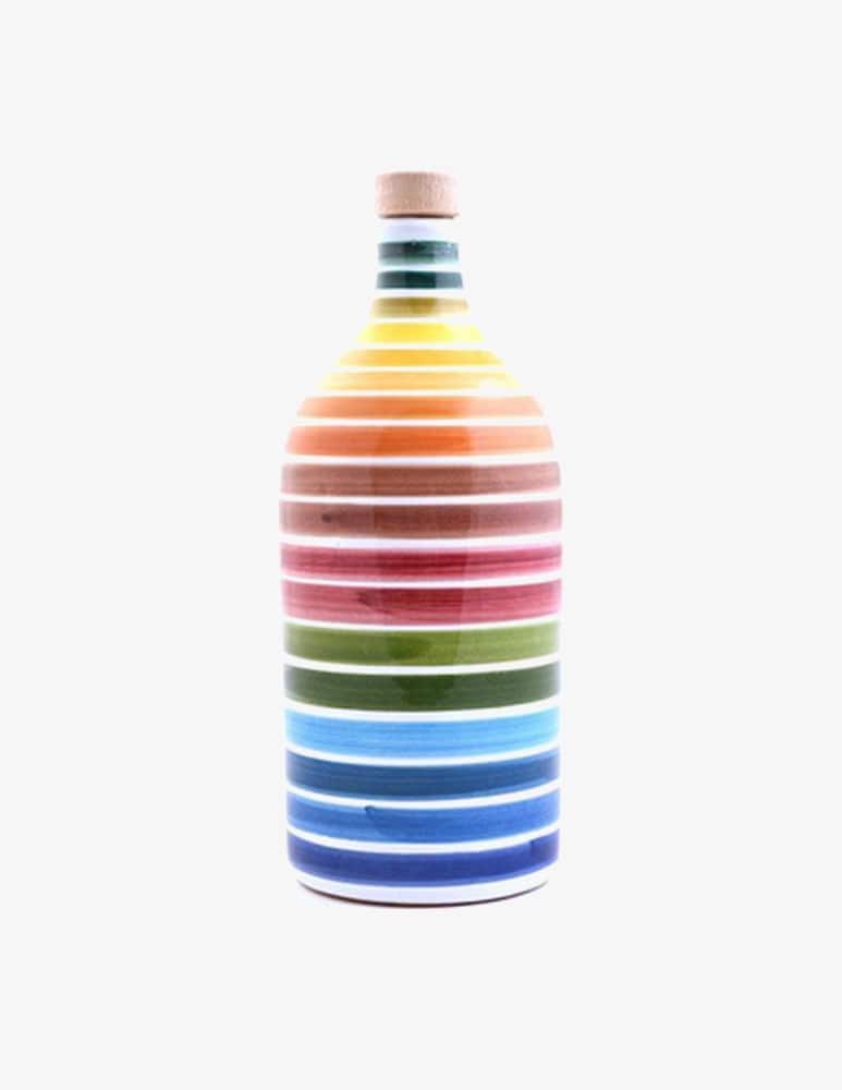 Antico Frantoio Muraglia Orcio Olio in ceramica Arcobaleno 500ml - immagine 1 Antico Frantoio Muraglia Orcio Olio in ceramica Arcobaleno 500ml - immagine 1