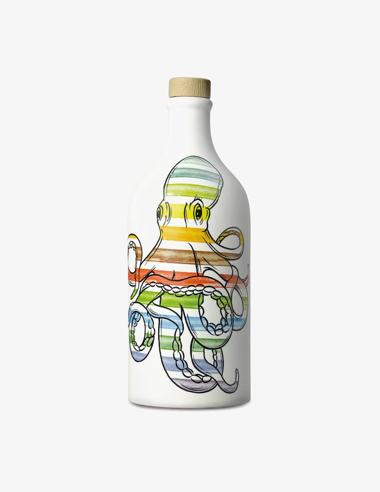Antico Frantoio Muraglia Olio extravergine Orcio in ceramica Polpo 500 ml - immagine 1 Antico Frantoio Muraglia Olio extravergine Orcio in ceramica Polpo 500 ml - immagine 1