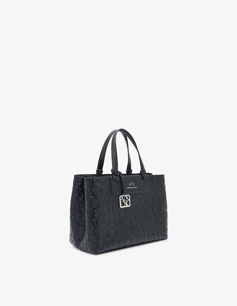 rinascente Armani Exchange Borsa shopper Liz Pebble M