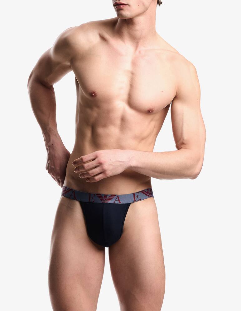 rinascente Emporio Armani Monogram logo t-shirt